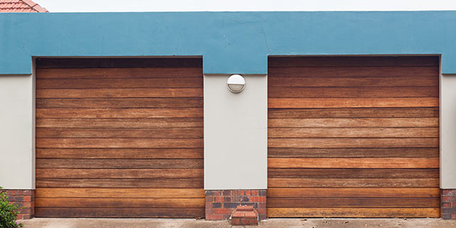 wooden garage door New Rochelle